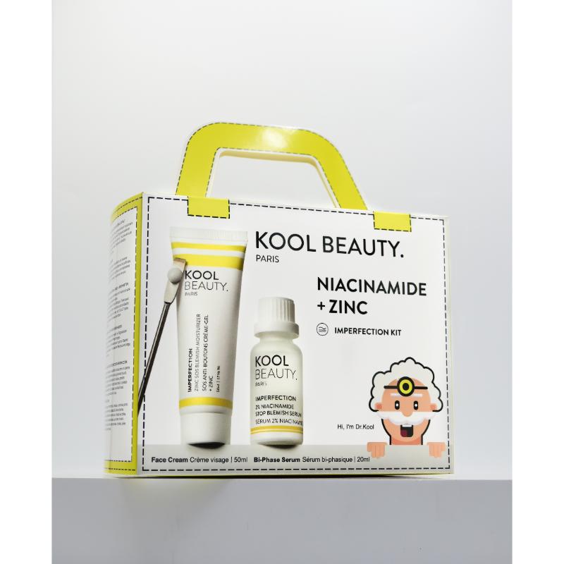 Kool Beauty Niacinamide + Zinc - Imperfection Kit
