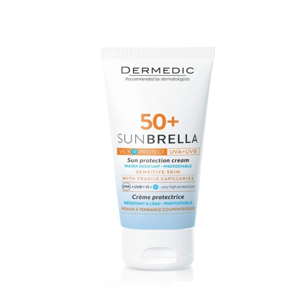 Dermedic Sunbrella Sun Protection Cream Skin With Vascular Problems Spf 50+