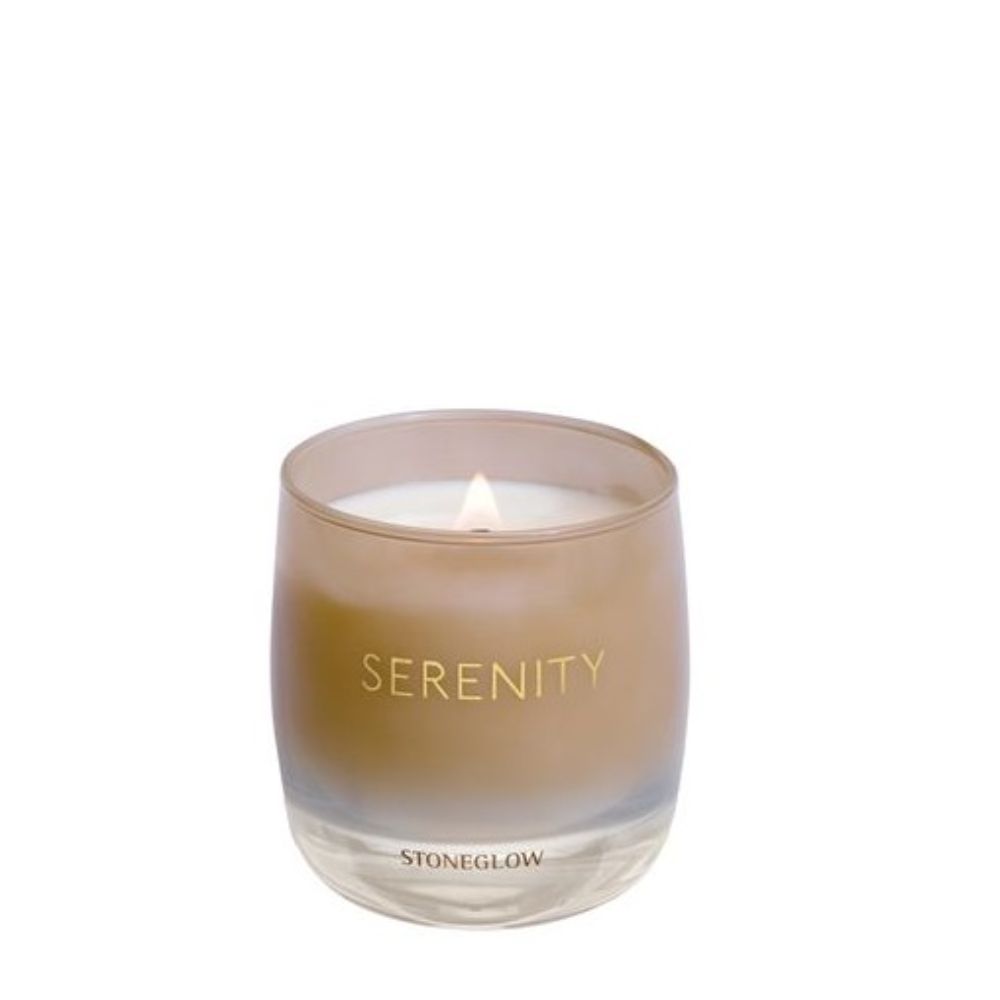 STONEGLOW Infusion - Serenity - Orchis Lily & Green Lilac Scented Candle