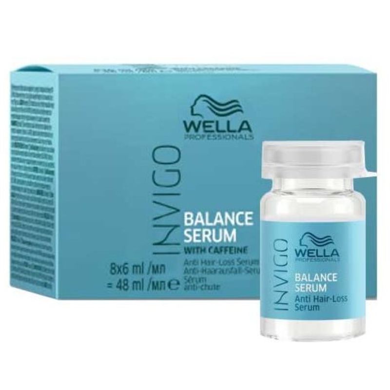 Wella Invigo - Balance Anti Hair Loss Serum 8x6 ml