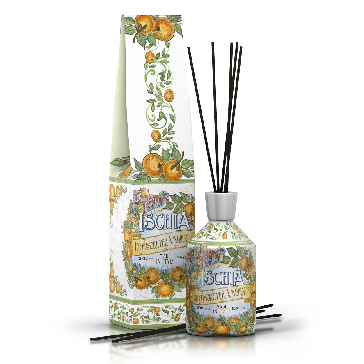 Maioliche Room Fragrance With Sticks - Ischia