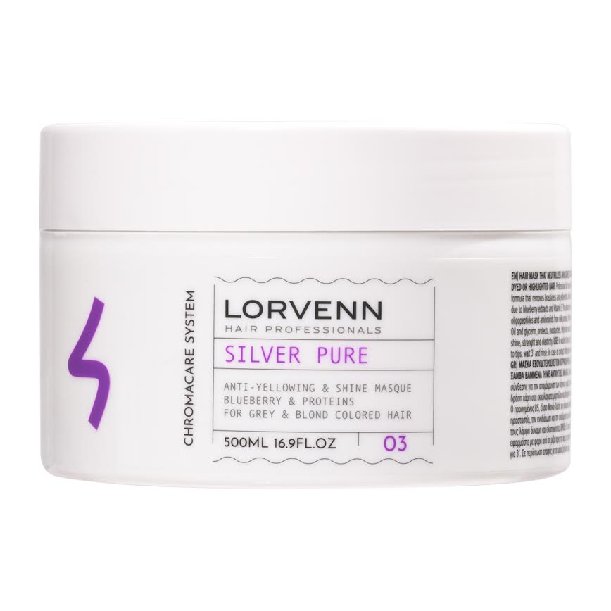 LORVENN Silver Pure Masque
