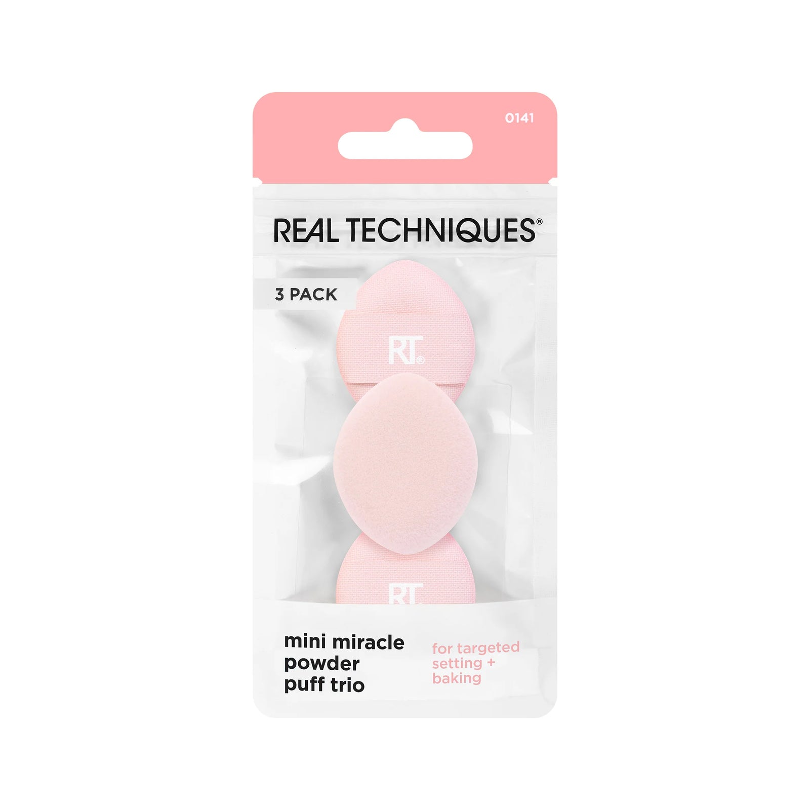 Real Techniques Mini Miracle Powder Puff Trio 10014158