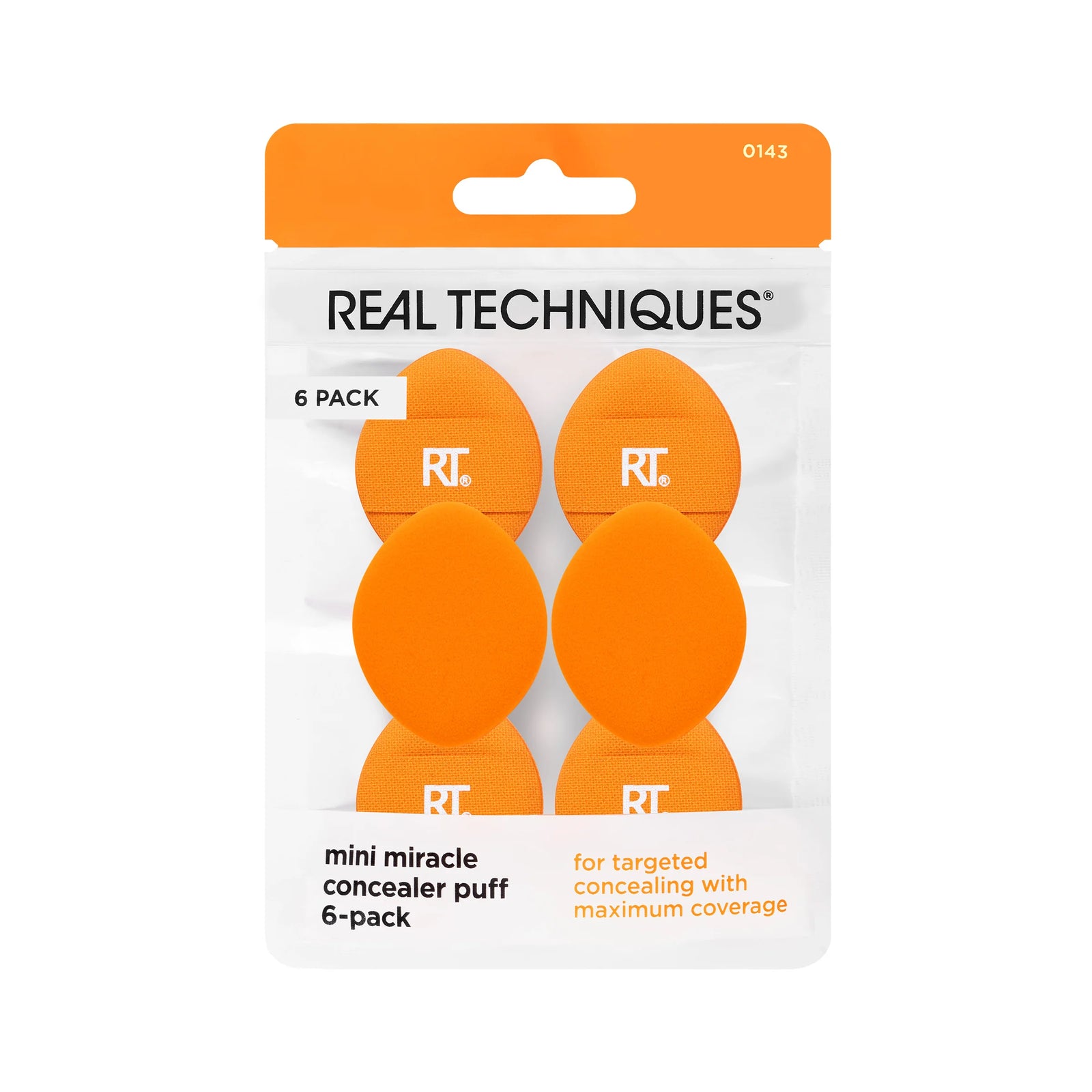 Real Techniques Mini Miracle Concealer Puff 6 10014300