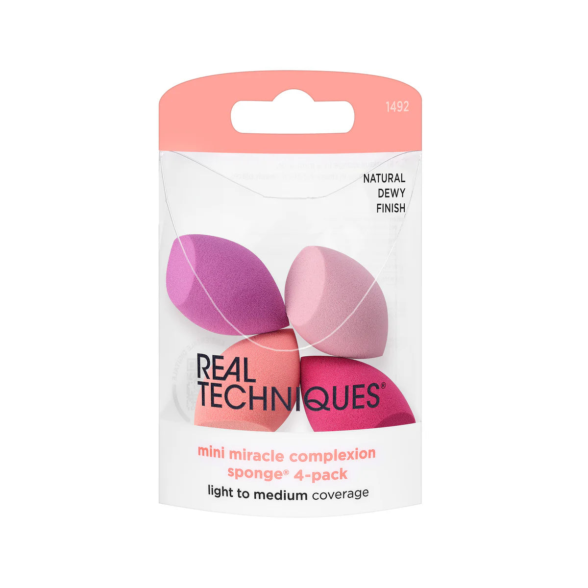 Real Techniques 4 Mini Miracle Complexion Sponges 1492