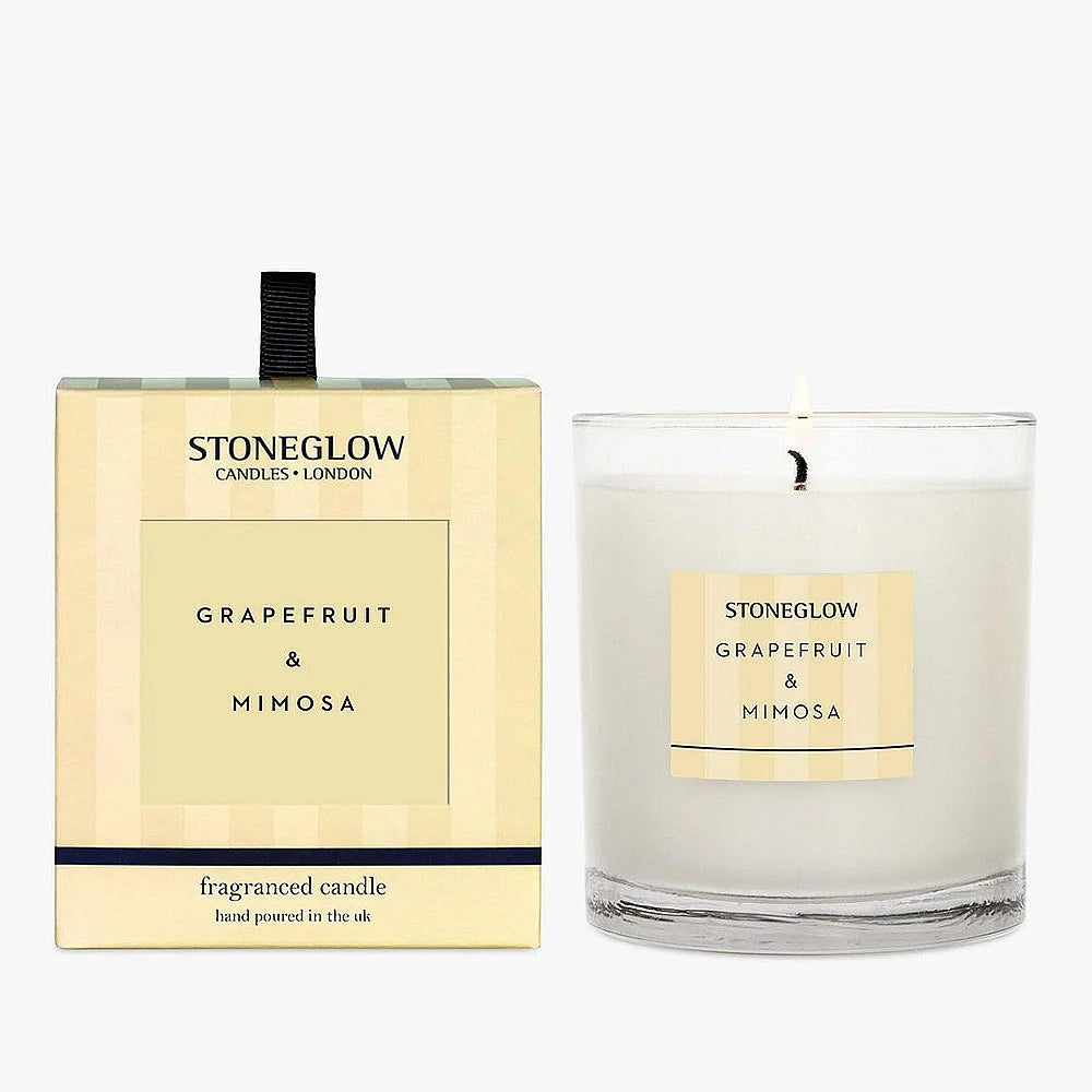 STONEGLOW Modern Classics - Grapefruit & Mimosa - 3 Wick Candle