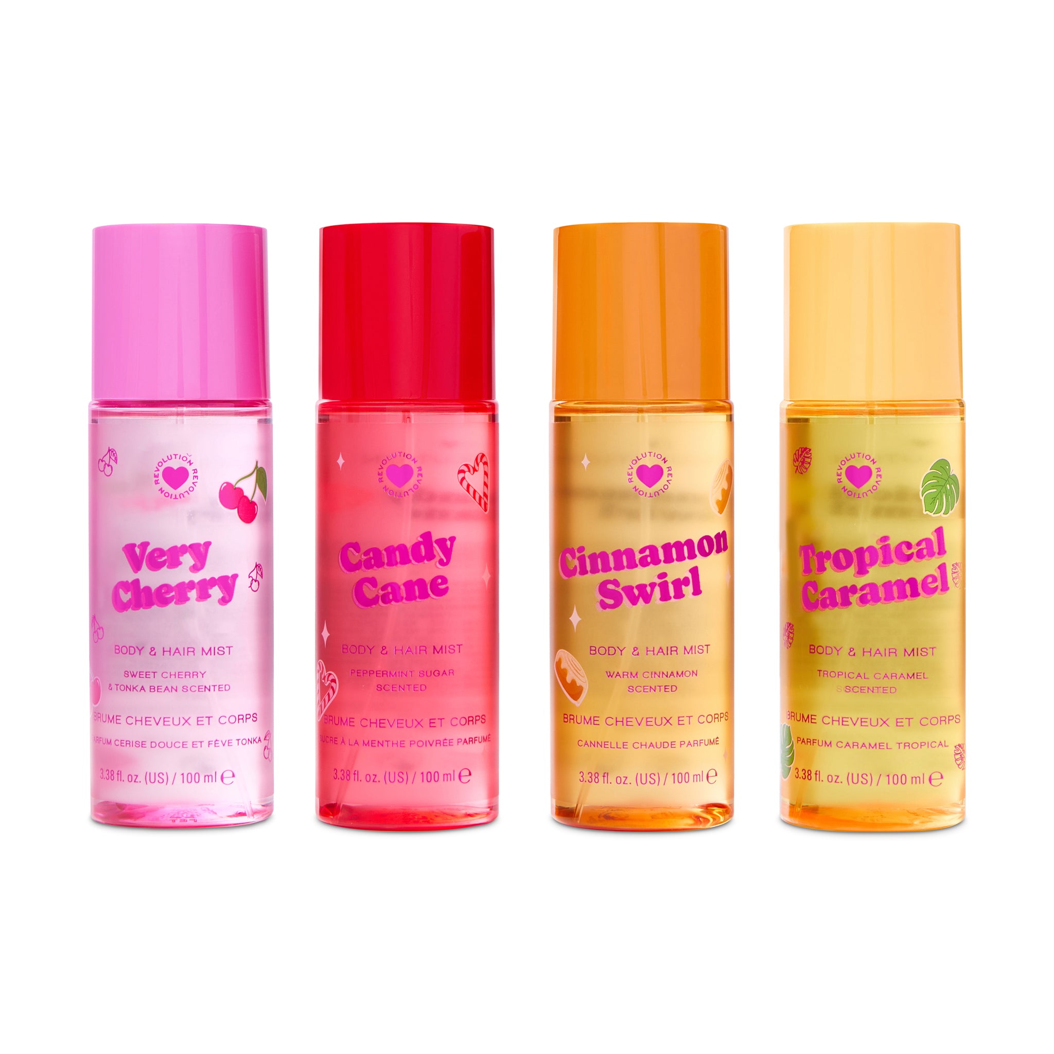 Revolution I Heart Misting You Mini Body Mist Set LUCY MAKEUP STORE MALTA Revolution I Heart Misting You Mini Body Mist Set LUCY MAKEUP STORE MALTA