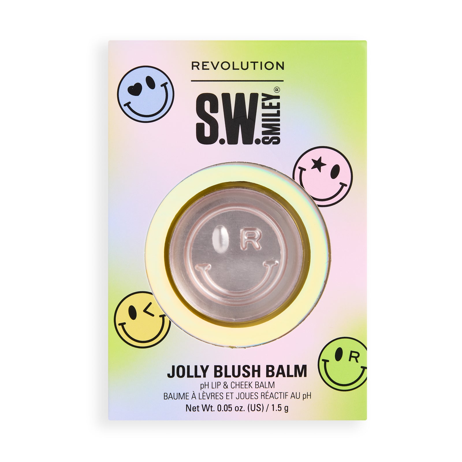 Revolution X S.W.Smiley Jolly Lip & Cheek Blush Balm