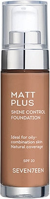 Seventeen Matt Plus Shine Control Foundation