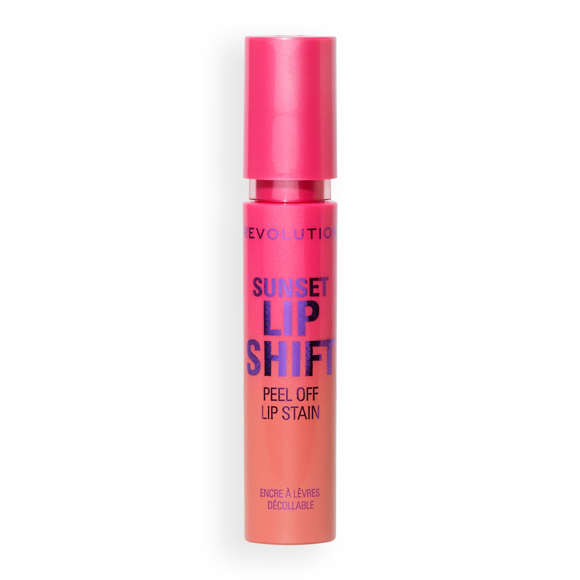 Revolution Sunset Lip Shift Peel Off Lip Stain Flushed Pink