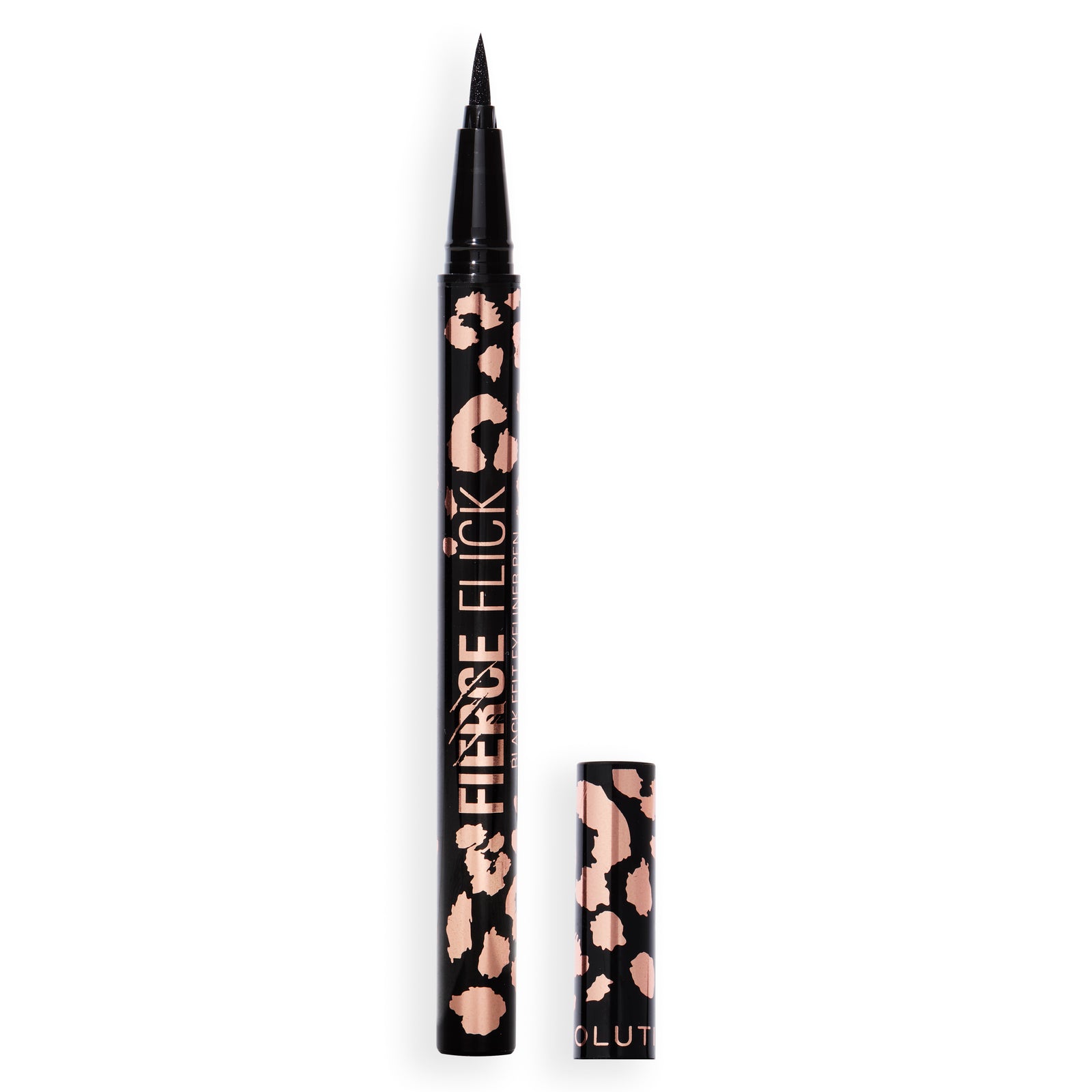 Revolution Fierce Flick Felt Eyeliner Pen Black