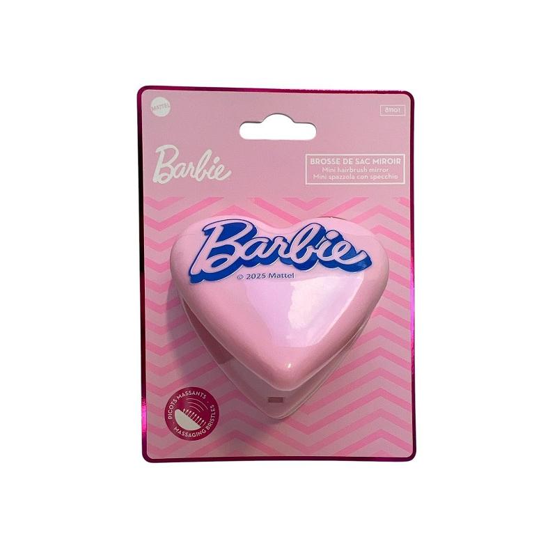 Barbie - Mini Hair Brush Mirror