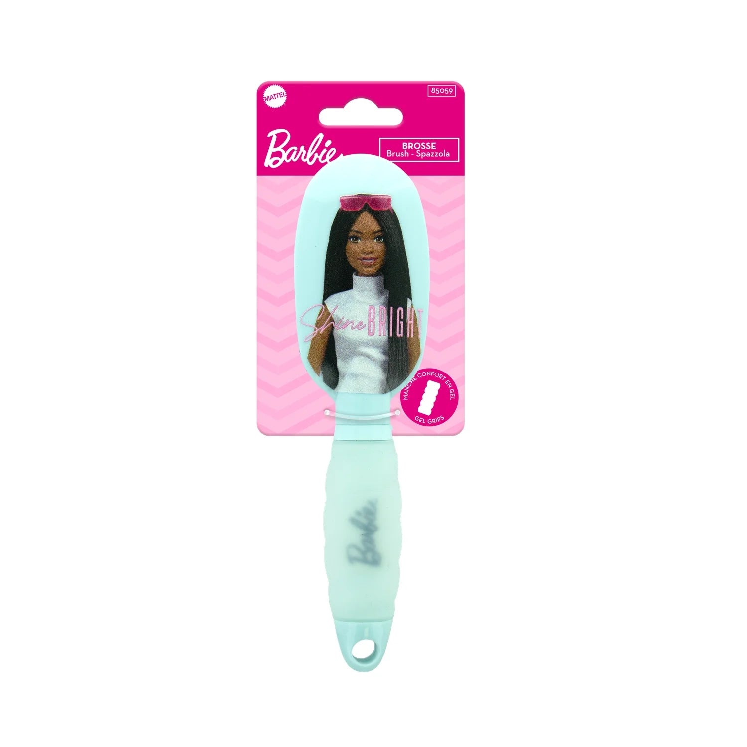Barbie - Mini Hairbrush blue
