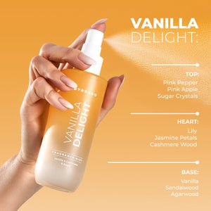 Byrokko Vanilla Delight Fragrance Mist 150Ml
