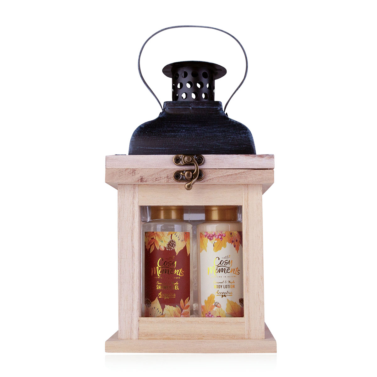 Cosy Moments - Bath Set In Wooden Lantern