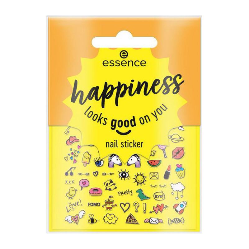 essence Happiness Looks Good On You Nail Sticker
