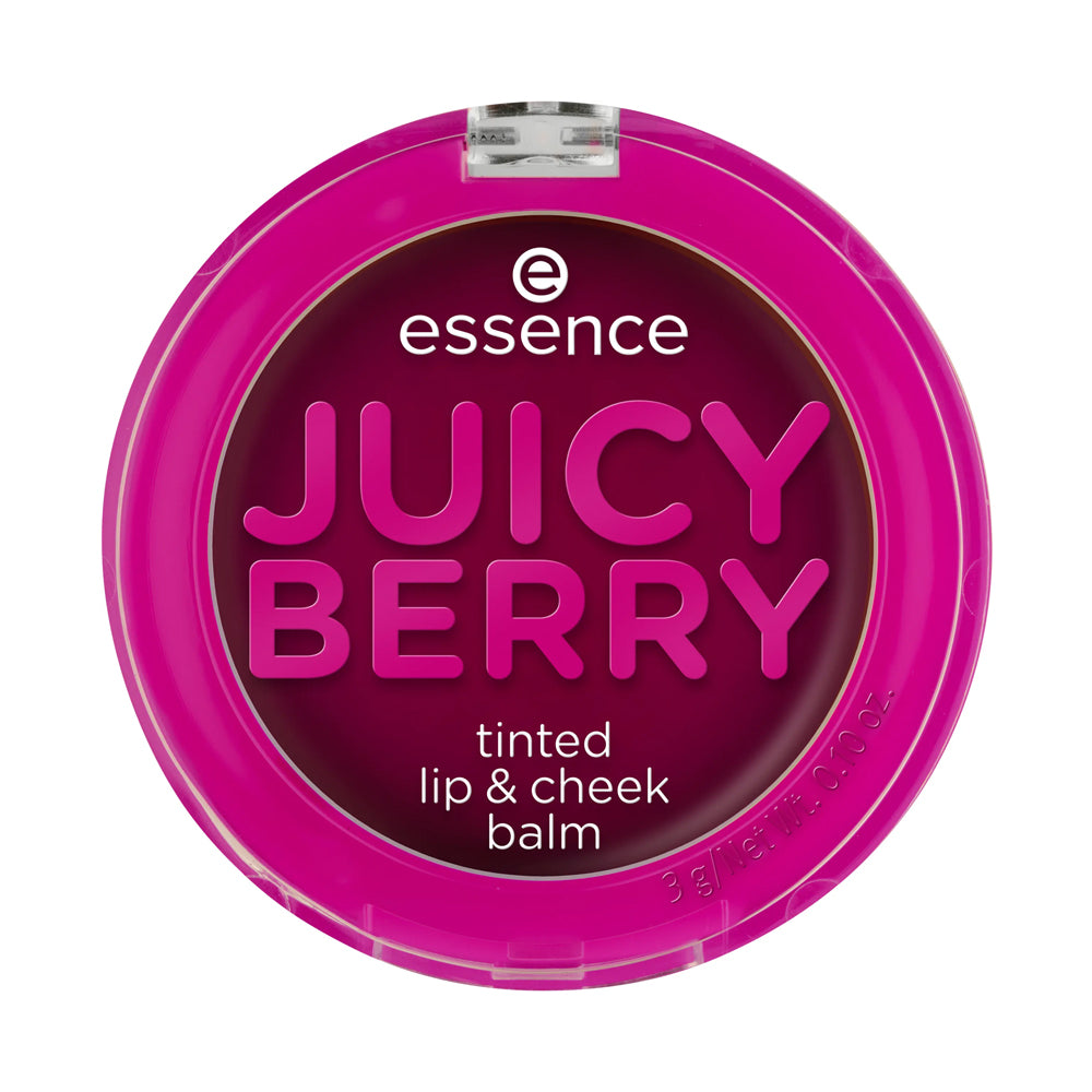 Essence JUICY BERRY tinted lip & cheek balm