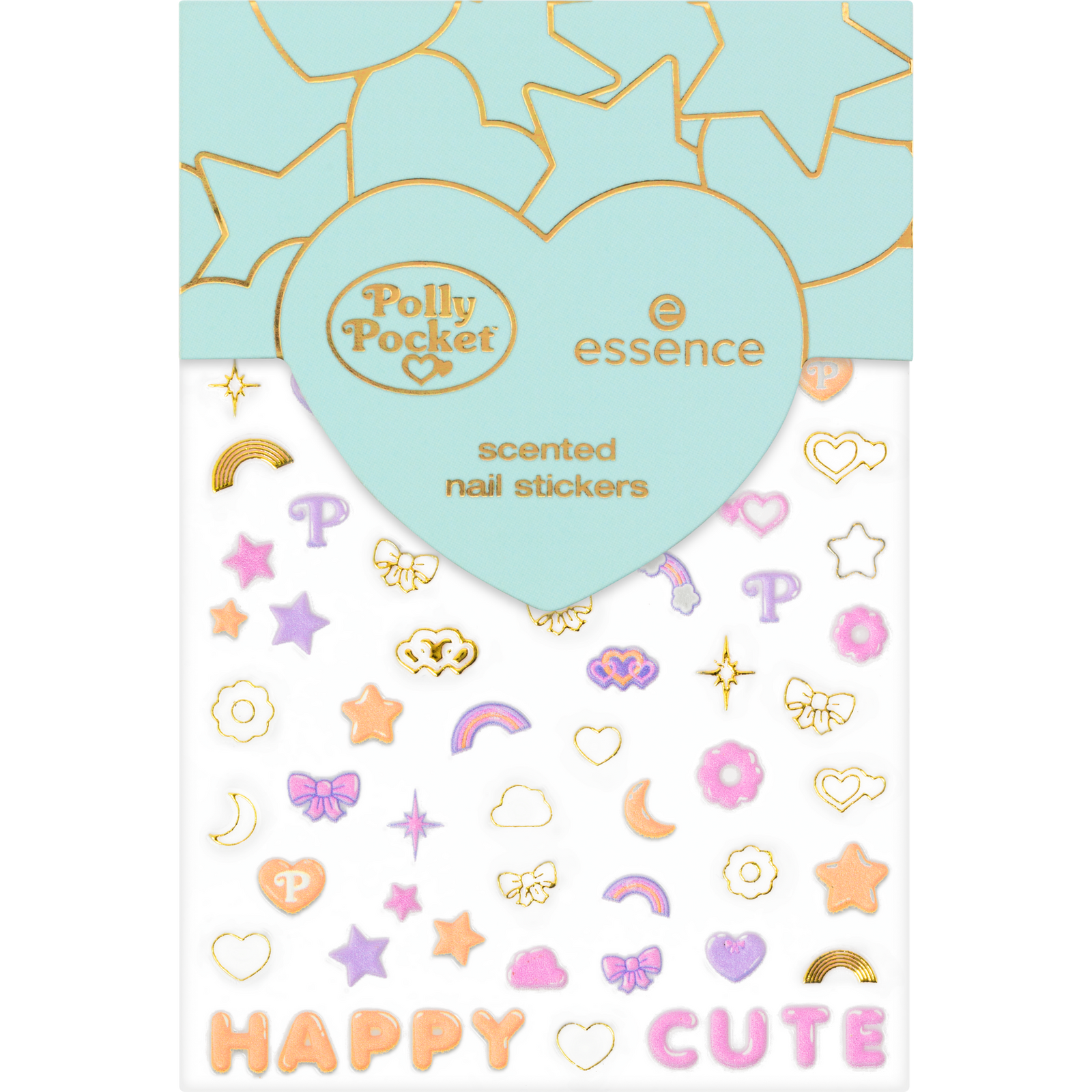 essence Polly Pocket scented nail stickers