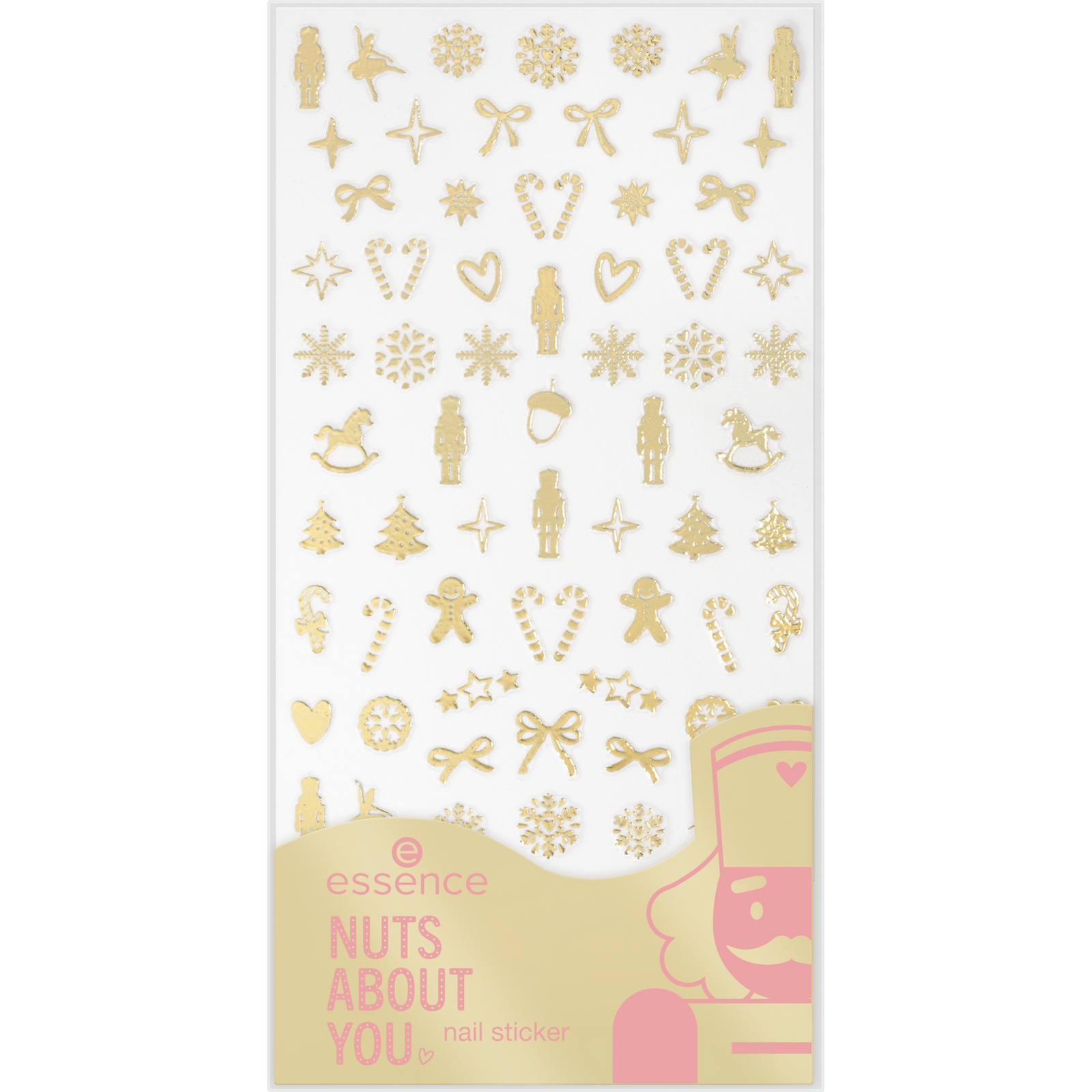 essence NUTS ABOUT YOU nail sticker