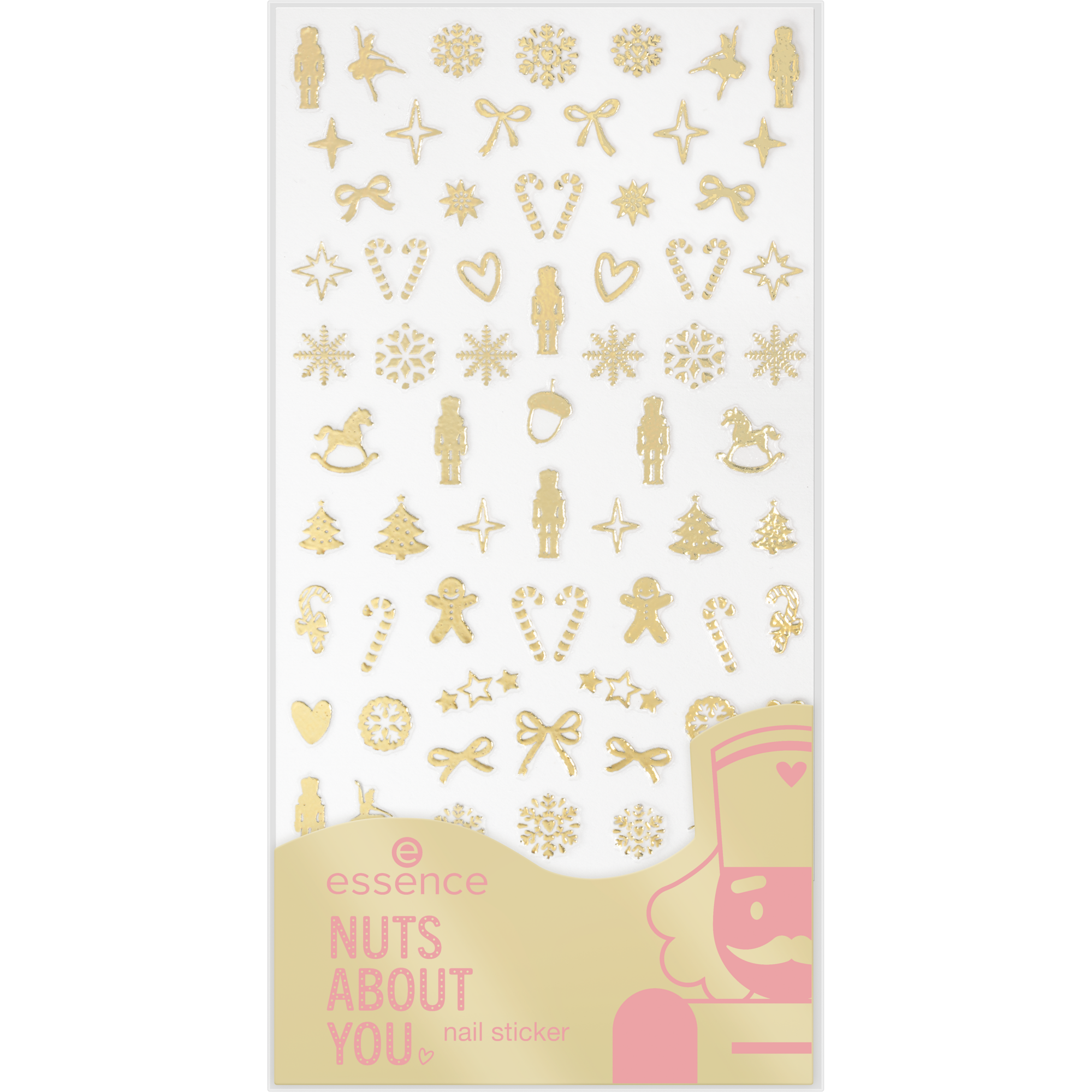 essence NUTS ABOUT YOU nail sticker