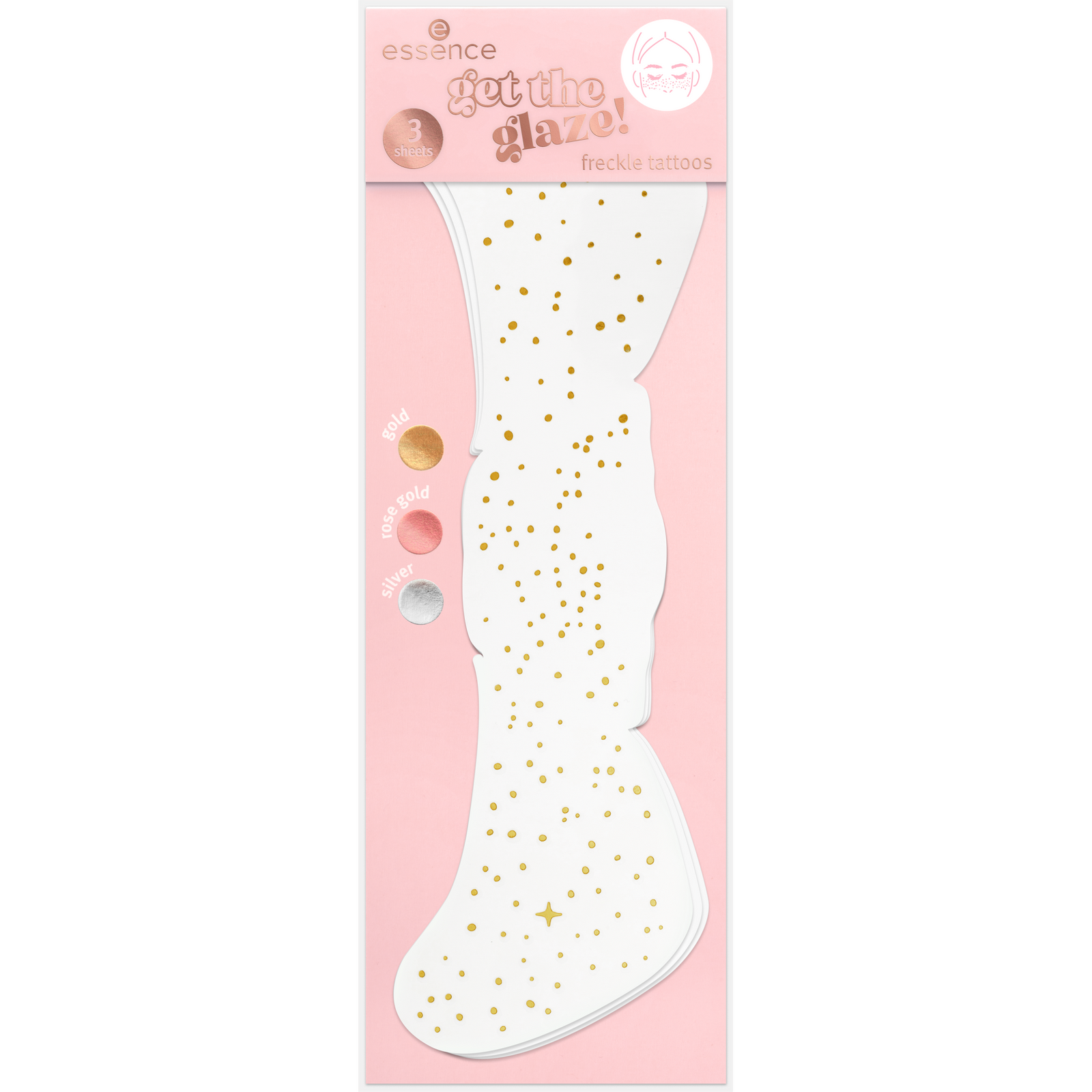 essence get the glaze! freckle tattoos