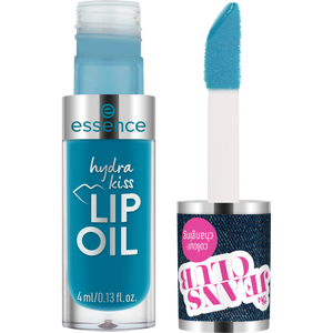 essence the JEANS CLUB colour-changing hydra kiss lip oil