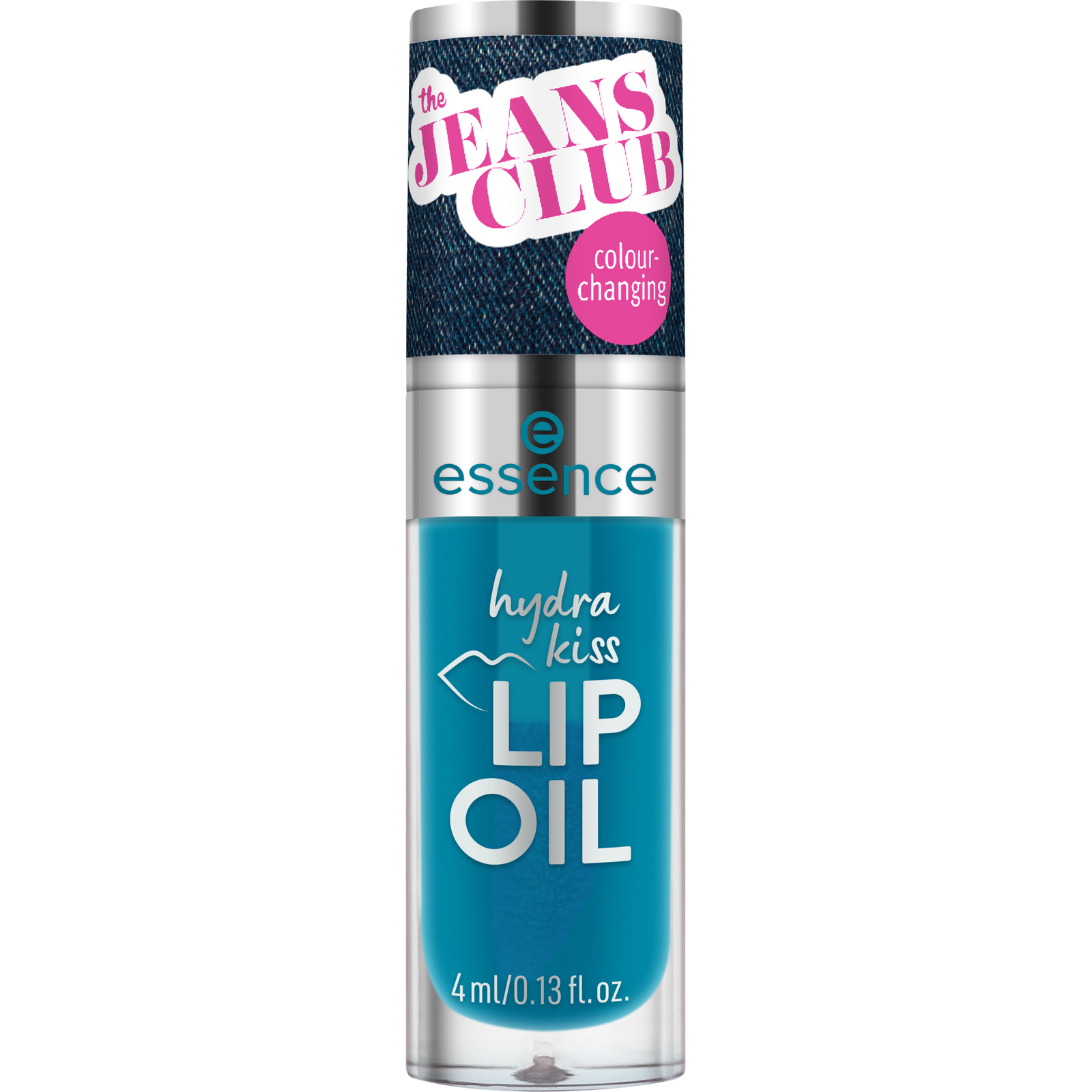 essence the JEANS CLUB colour-changing hydra kiss lip oil
