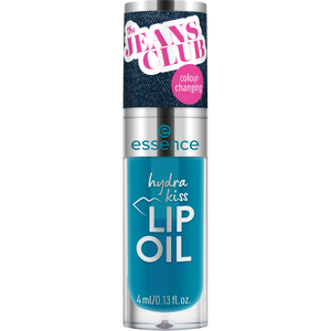 essence the JEANS CLUB colour-changing hydra kiss lip oil