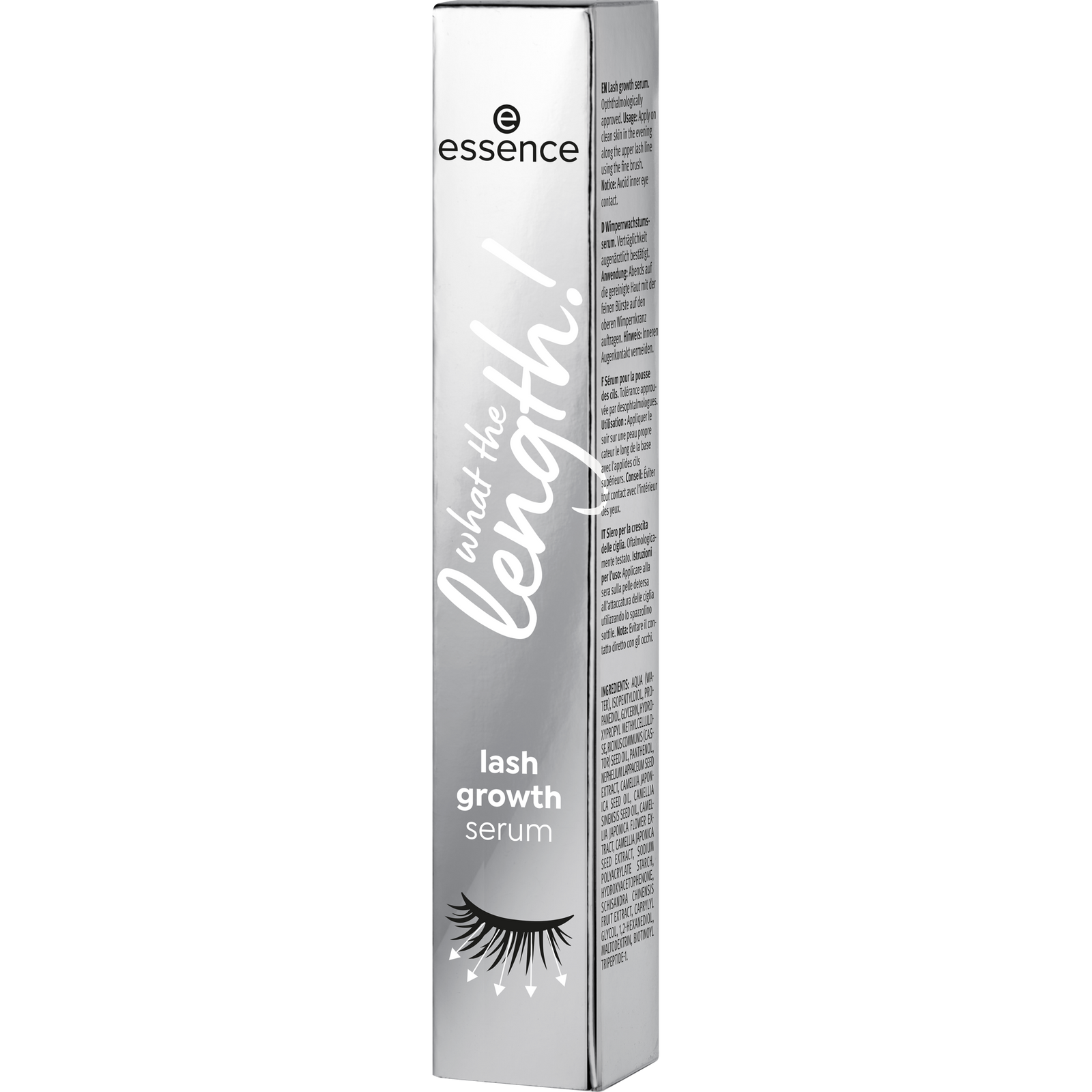 essence what the length! lash growth serum