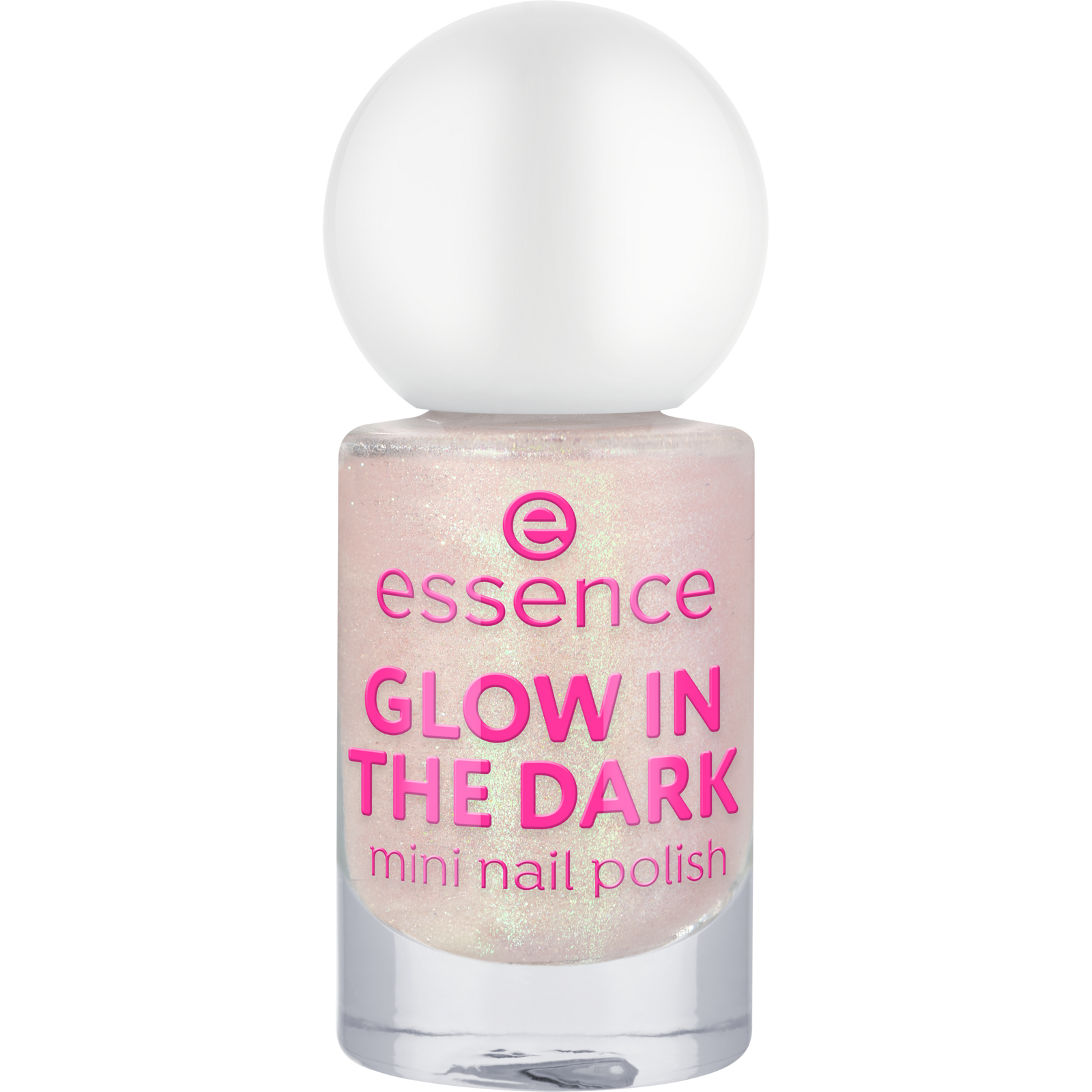 essence GLOW IN THE DARK mini nail polish