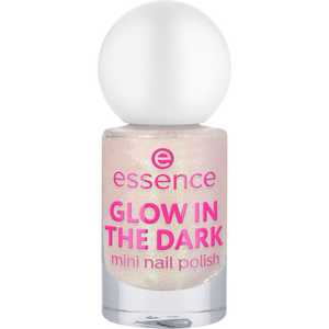 essence GLOW IN THE DARK mini nail polish