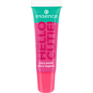 essence SAY IT WITH JUICY HELLO CUTIE! juicy bomb shiny lipgloss 02