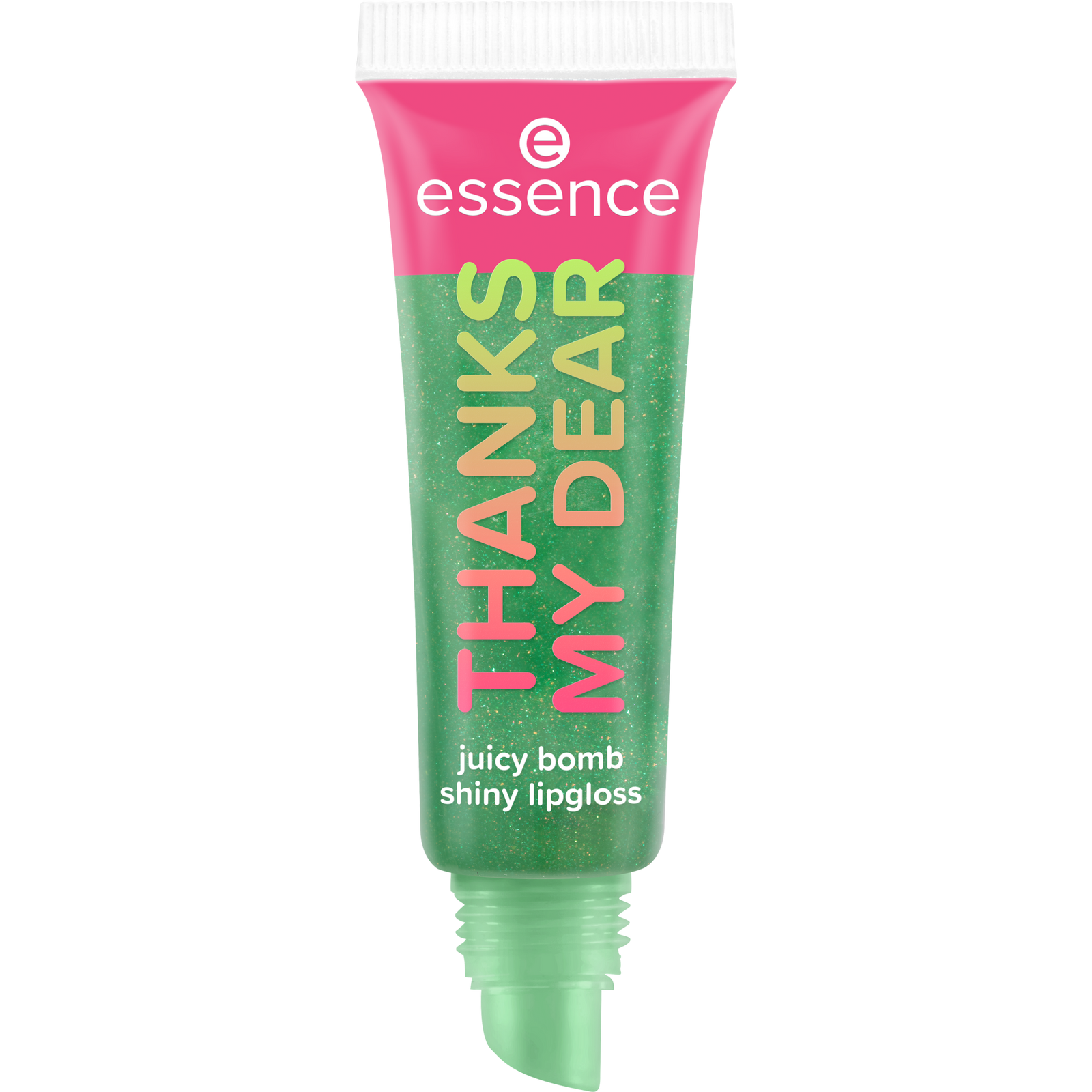 essence SAY IT WITH JUICY THANKS MY DEAR juicy bomb shiny lipgloss 03