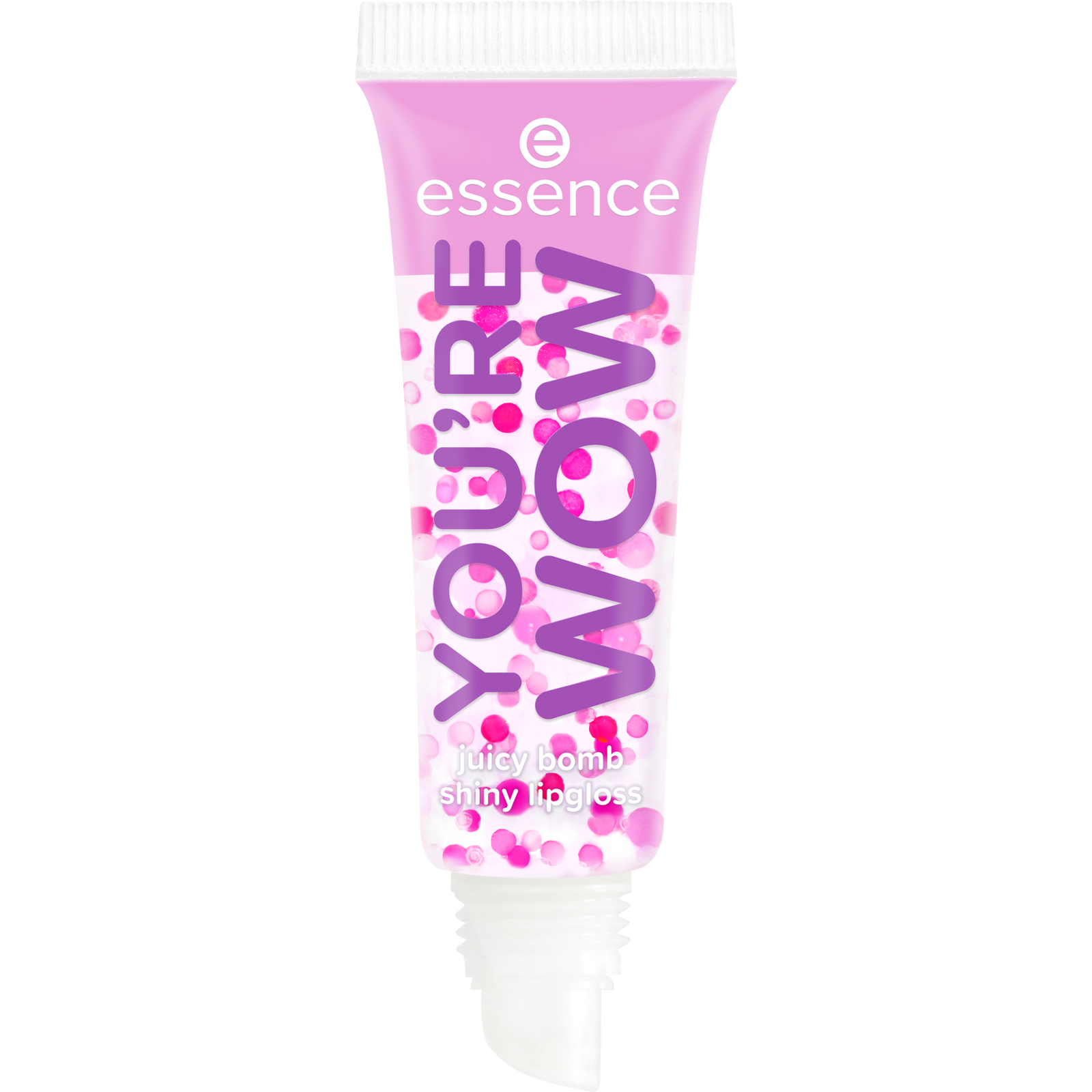essence SAY IT WITH JUICY YOU'RE WOW juicy bomb shiny lipgloss 04