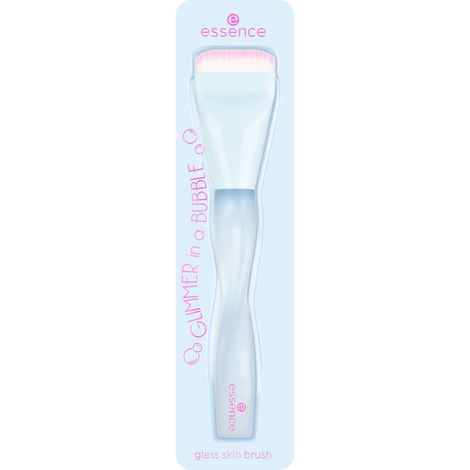 essence GLIMMER IN A BUBBLE glass skin brush
