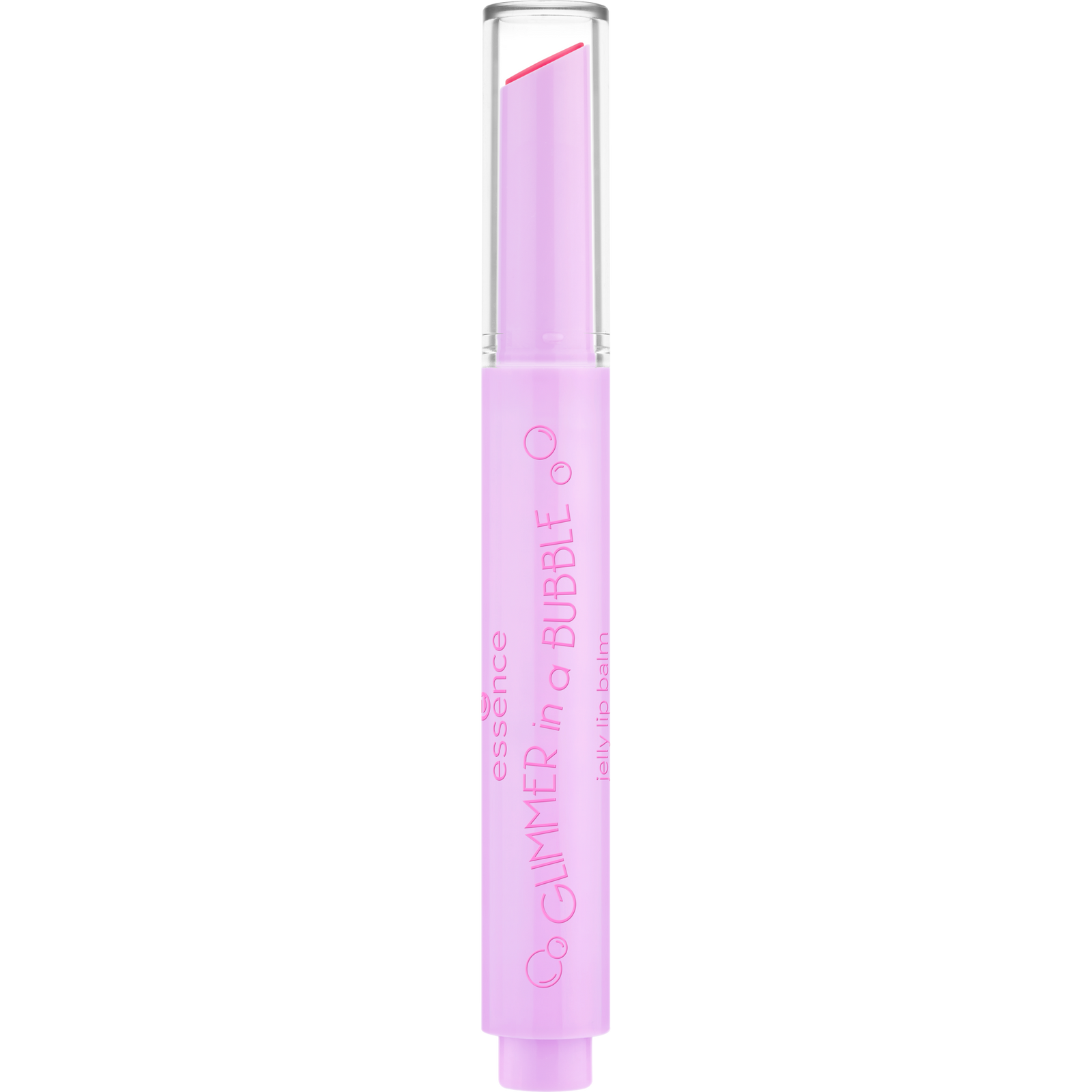 essence GLIMMER IN A BUBBLE jelly lip balm