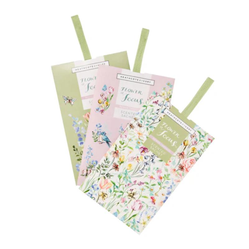 Heathcote & Ivory  Flower Of Focus - Scented Sachets