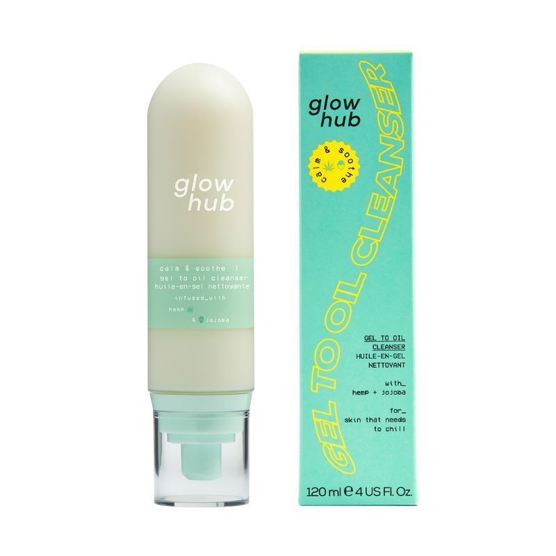 Glowhub Calm & soothe Gel to oil Cleanser