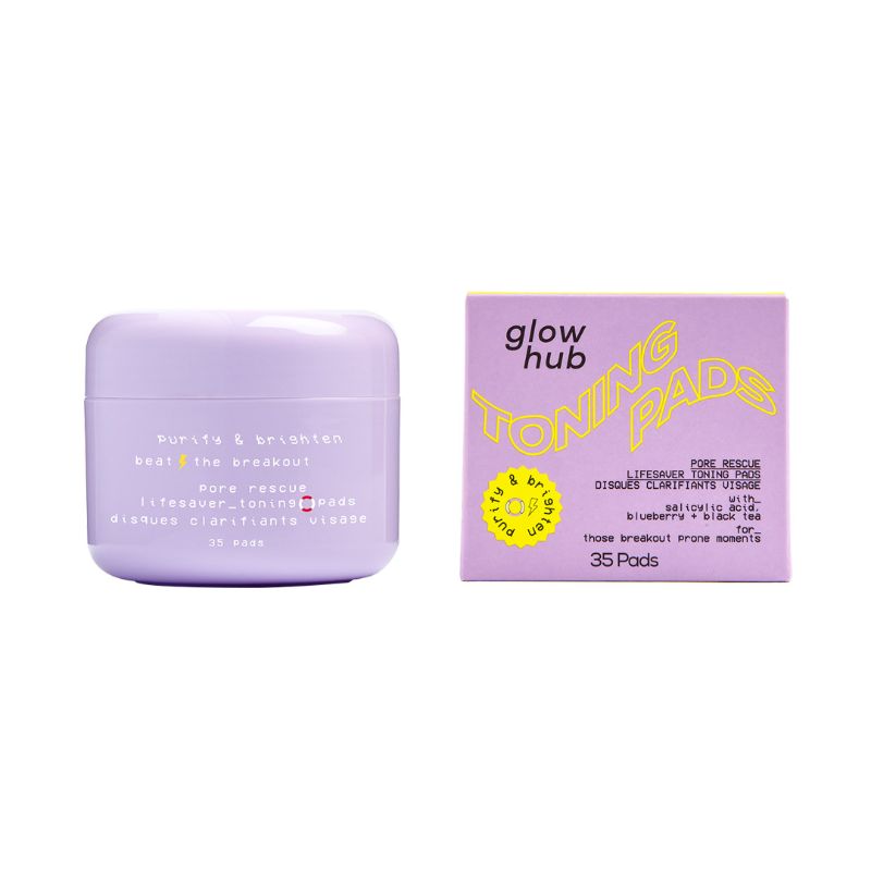 Glowhub Purify & brighten Toning Pads