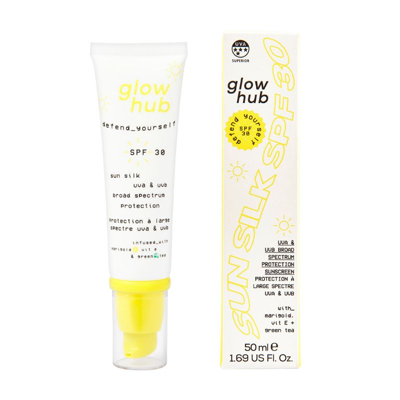 Glowhub Sun Silk Face Cream SPF30