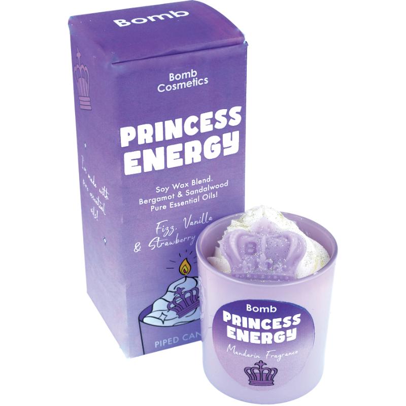 Bomb Cosmetics Princess Energy - Piped Candle