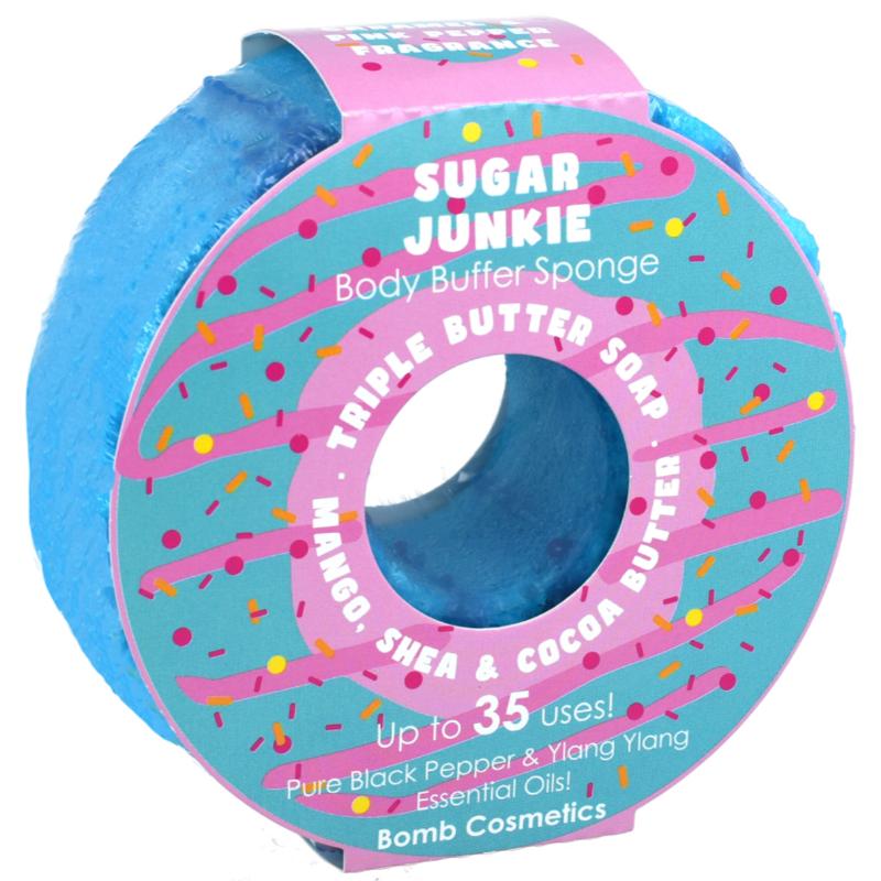 Bomb Cosmetics Sugar Junkie Donut - Body Buffer