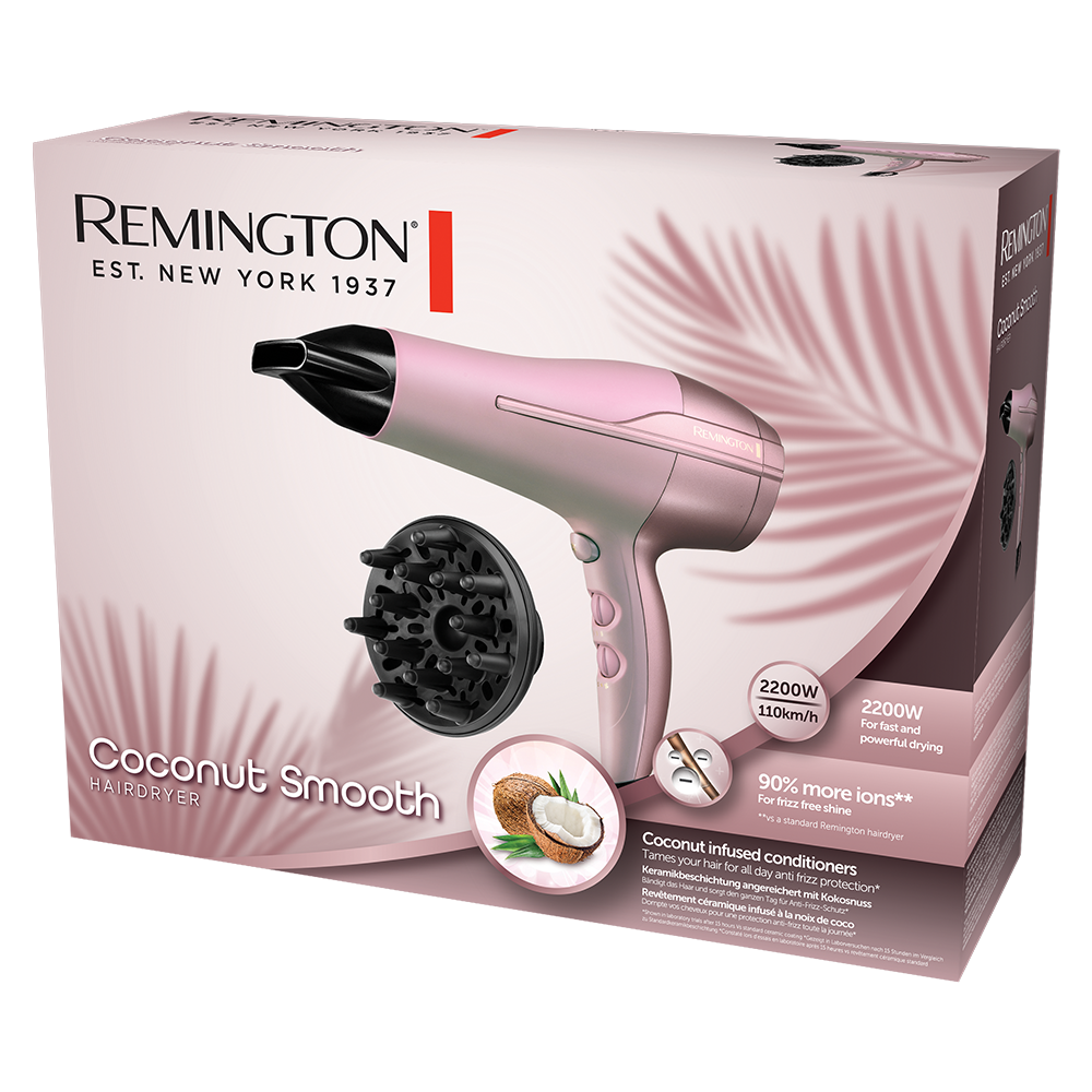 Remington Coconut Smooth Hairdryer