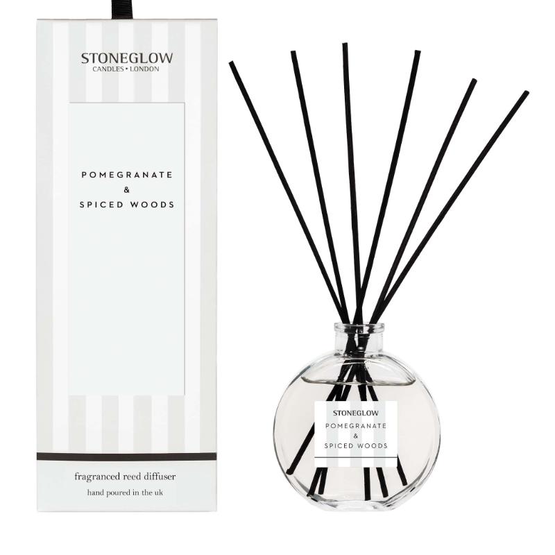 STONEGLOW Modern Classics - Pomegranate & Spiced Woods - Reed Diffuser