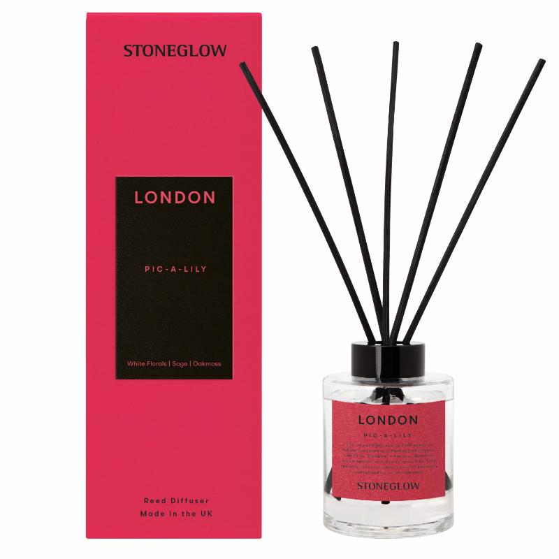 lily white london STONEGLOW Explorer - London - Pick a Lily - Reed Diffuser