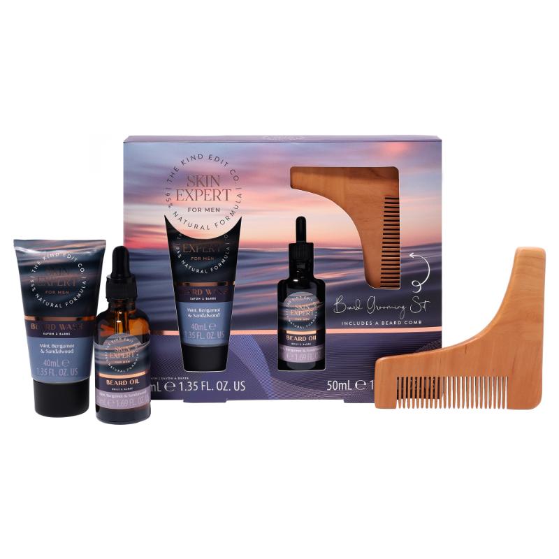 The Kind Skin Expert Beard Grooming Set 