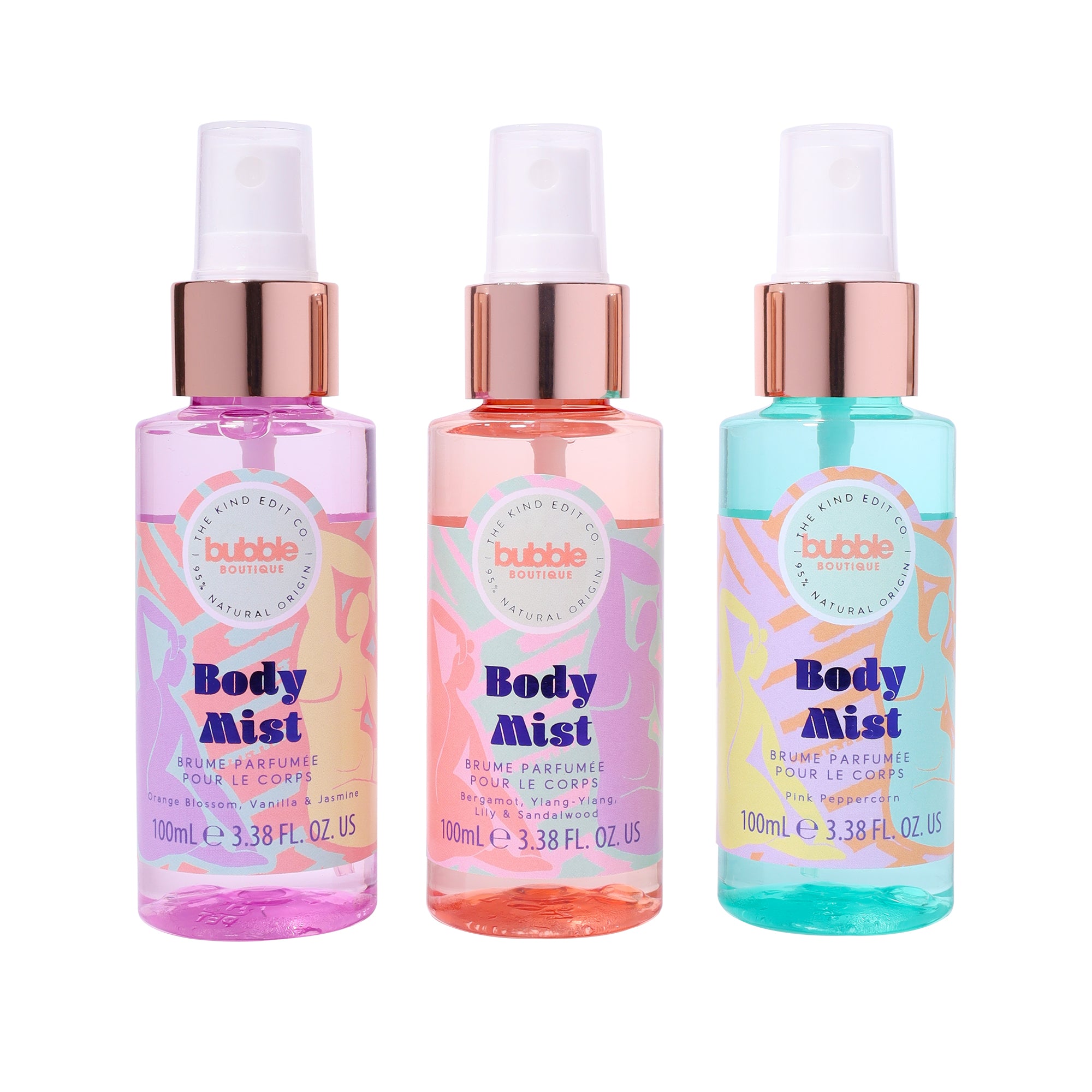 Rc Bubble Boutique Body Mist Set