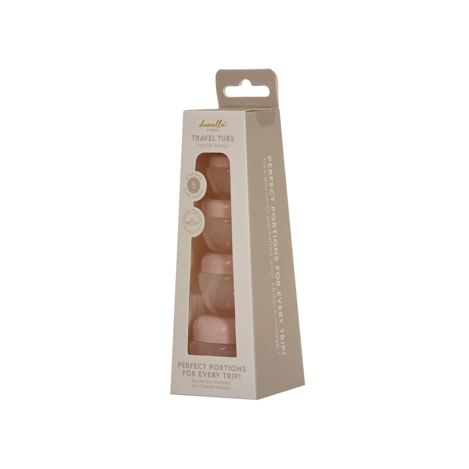 Danielle -  Travel Refill Tubs 5 Pack