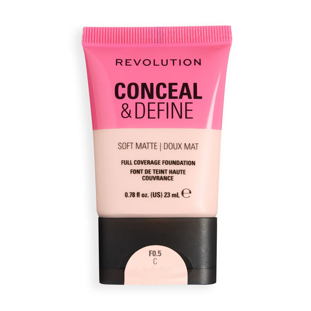 Revolution  Conceal and Define Soft Matte Tube Foundation