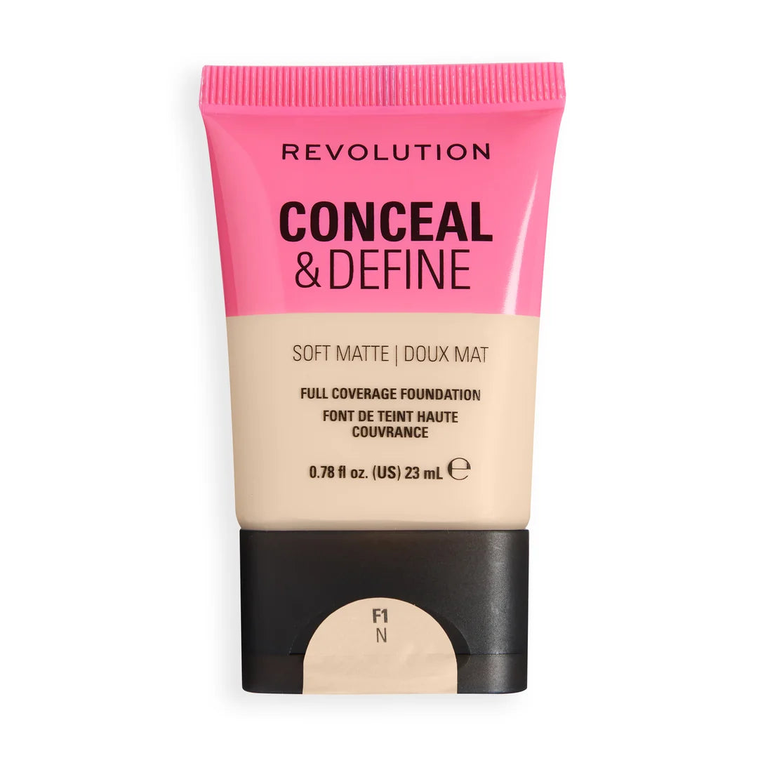Revolution  Conceal and Define Soft Matte Tube Foundation